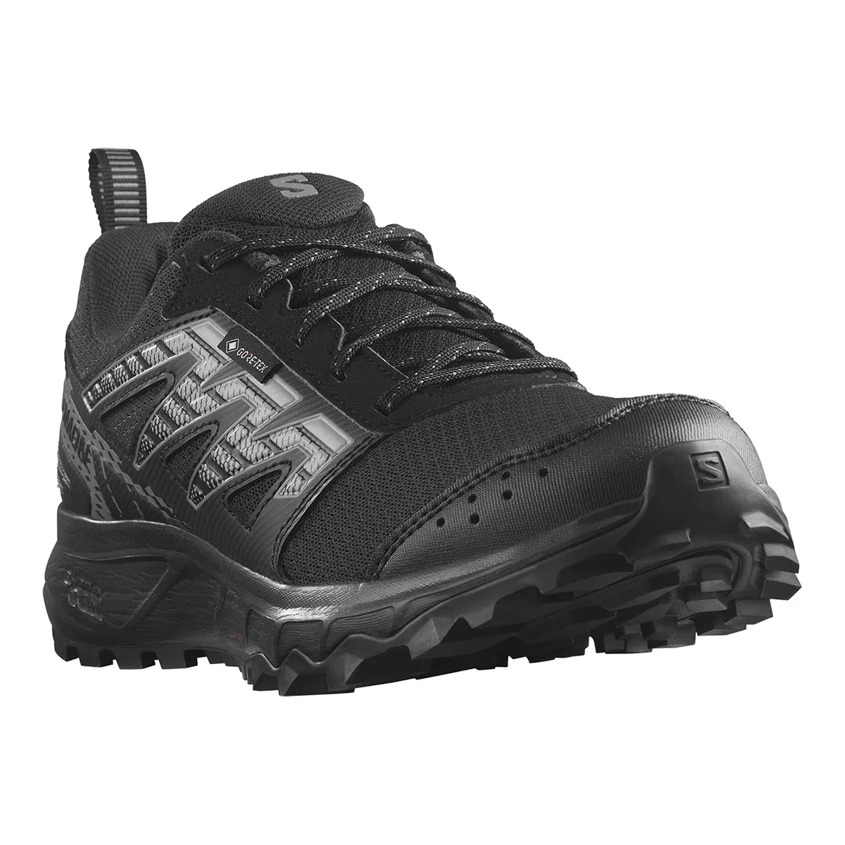 Женские кроссовки для трейлраннинга Wander GTX W Salomon, чёрный — фото 2
