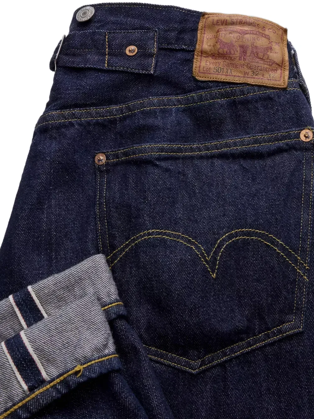 Джинсы прямого кроя из денима Levi'S, синий — фото 4