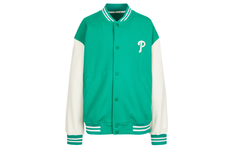 

Бейсбольная куртка Disney Unisex Сине-зеленая MLB