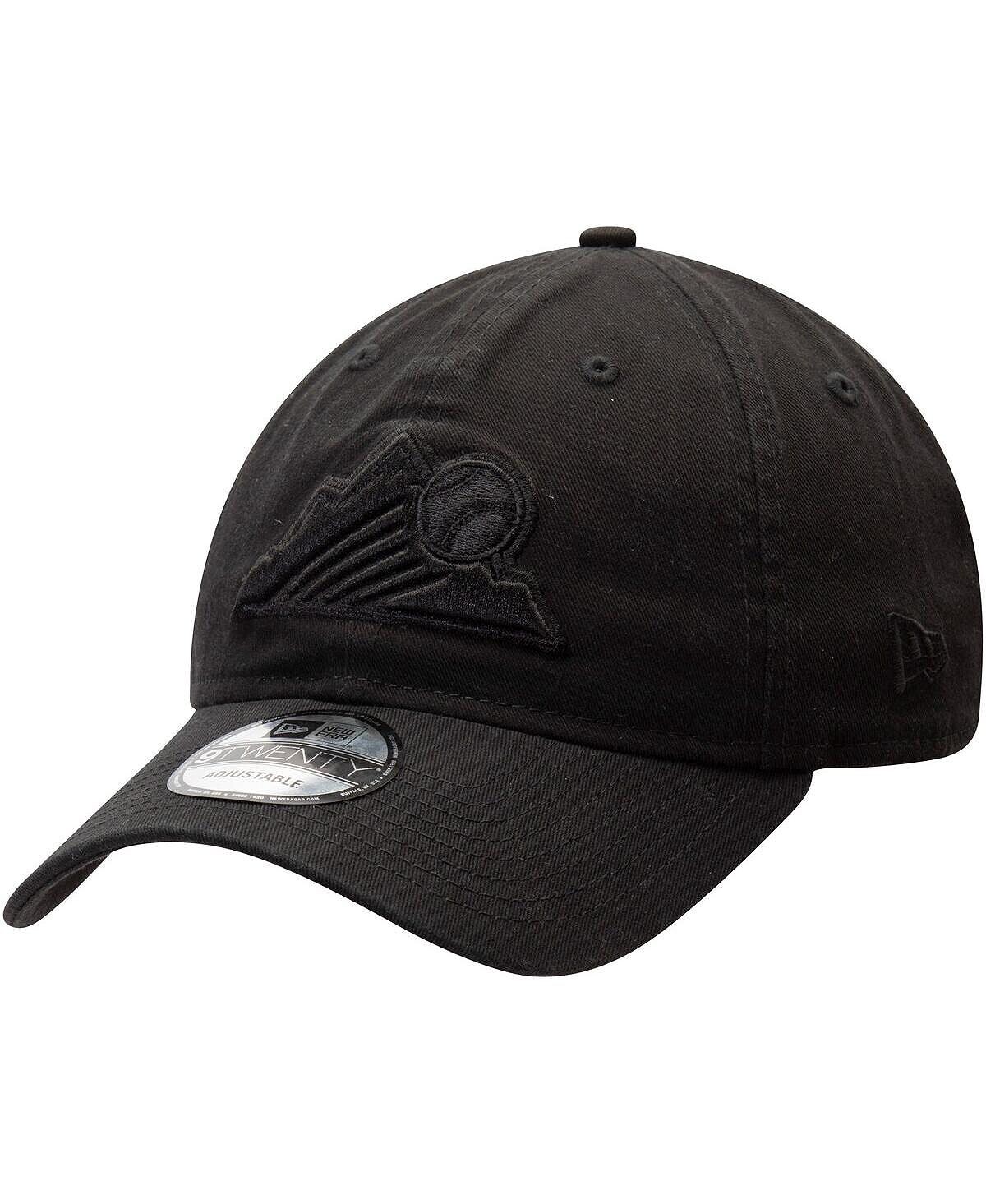 

Мужская черная регулируемая кепка Colorado Rockies Team Tonal Core Classic 9TWENTY New Era