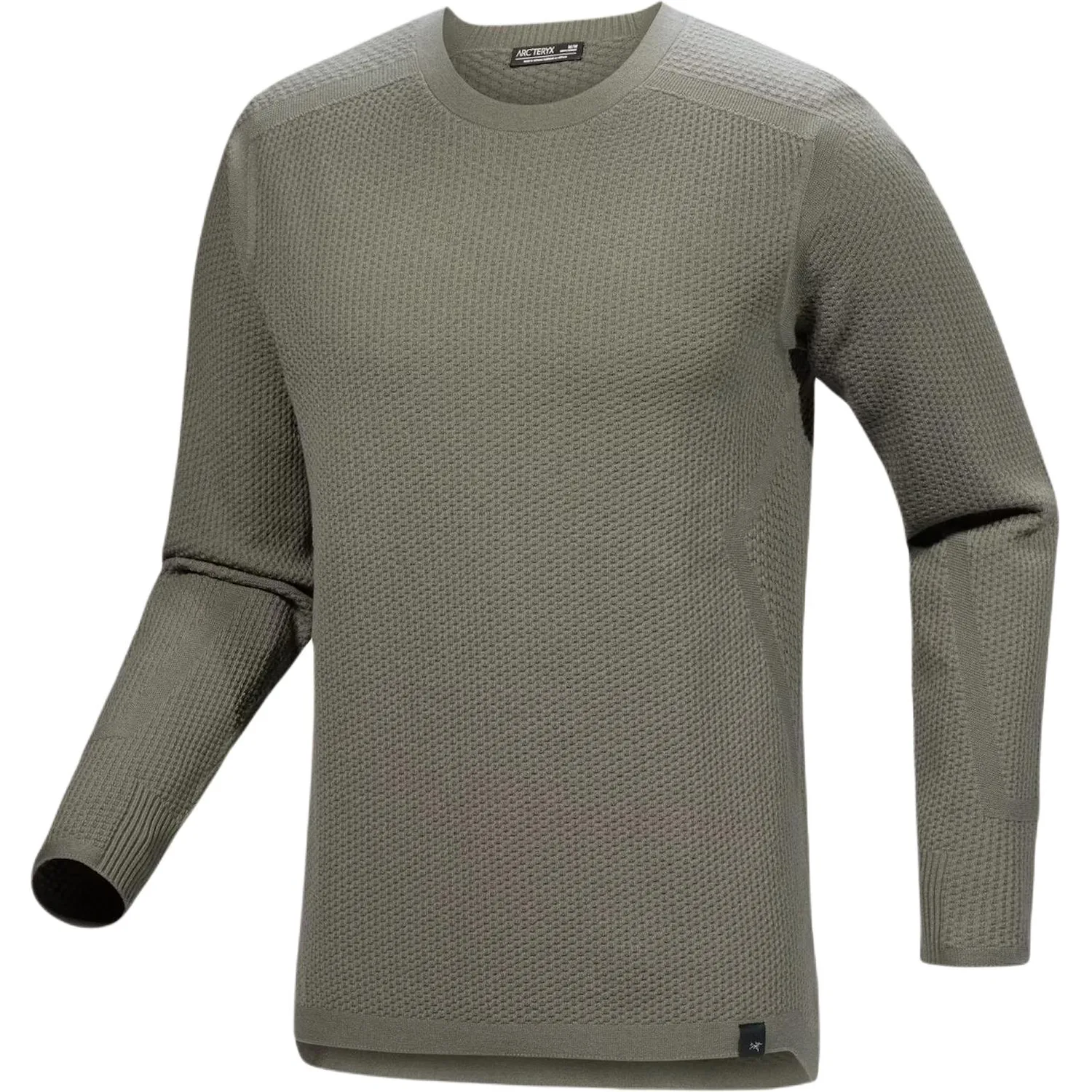 Футболка HALLAM мужская с круглым вырезом умеренного прямого кроя Arcteryx, Dusty Green Gray/Forage