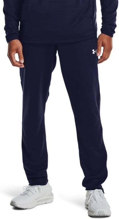 

Under Armour мужские брюки для разминки Command Warm-Up - удерживающие тепло, Midnight Navy/White