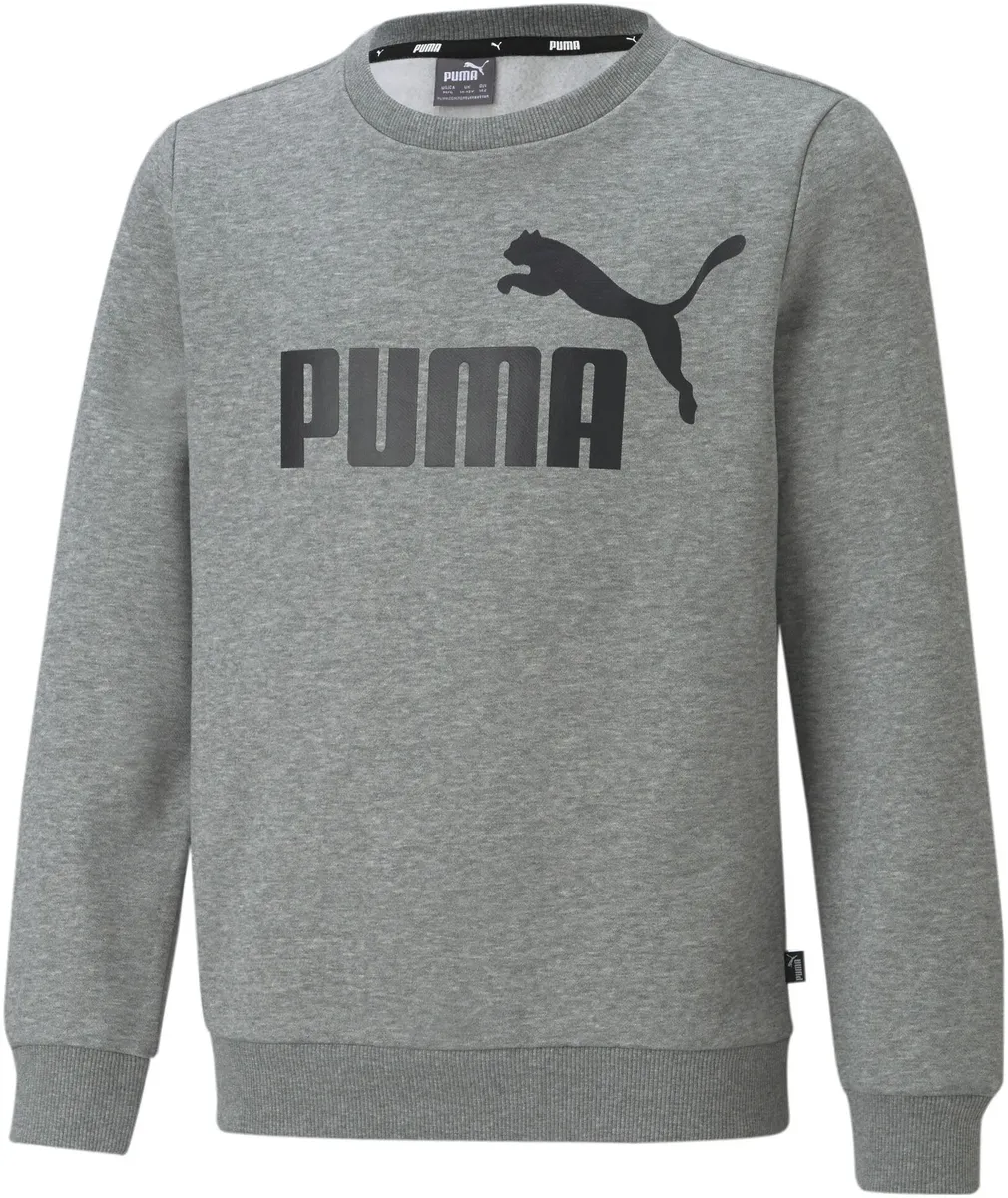 

Толстовка PUMA "ESS BIG LOGO CREW FL B", серый