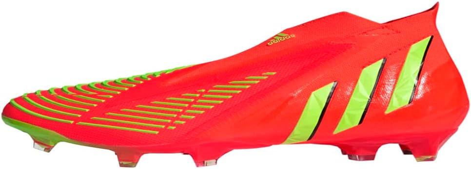 

Футбольные бутсы Adidas Unisex Edge.3 для твердого грунта, черный/красный/зеленый