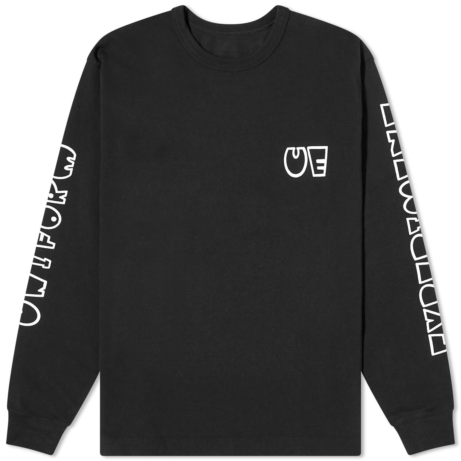 

Футболка Uniform Experiment Authentic Long Sleeve T-Shirt, черный
