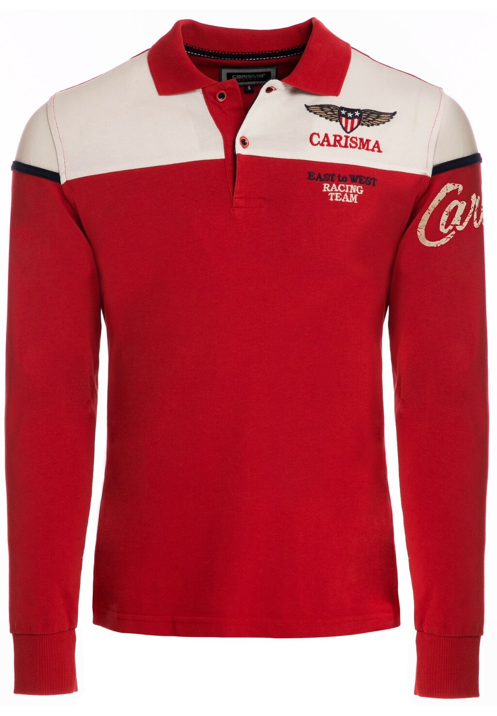 

Рубашка-поло MIT STICKEREI RACING TEAM CARISMA, цвет rot
