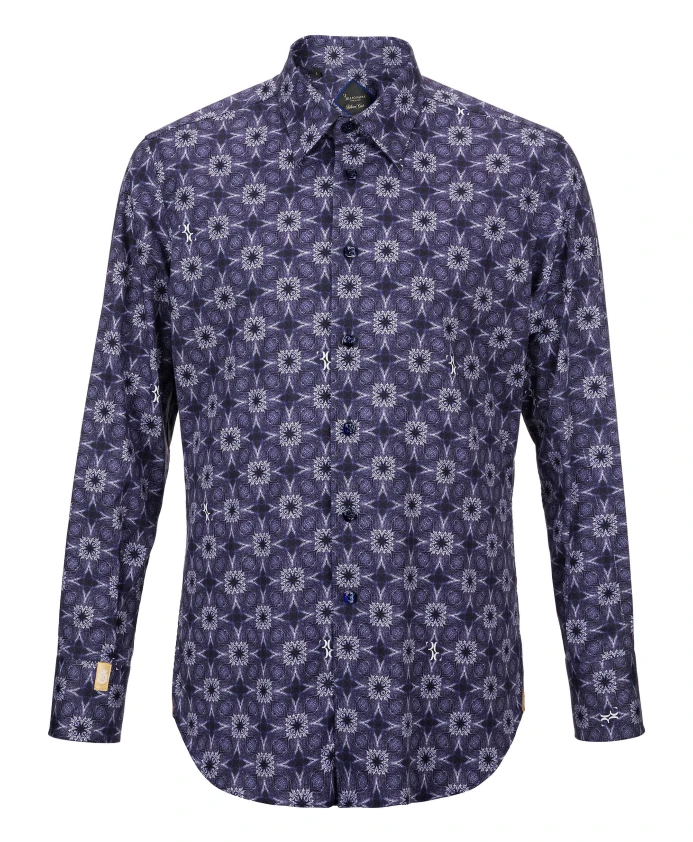 

Рубашка приталенного кроя Billionaire, синий