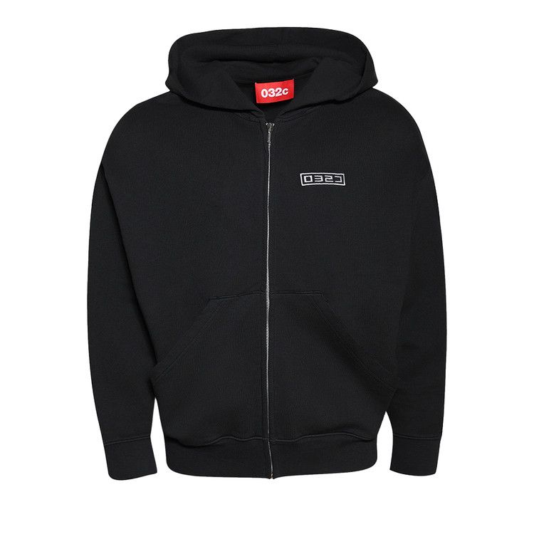 

Худи 032C Routine Zip Hoodie, Faded Black
