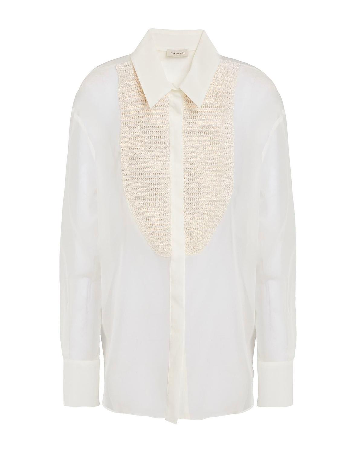 

Рубашка The Mannei, кремовый