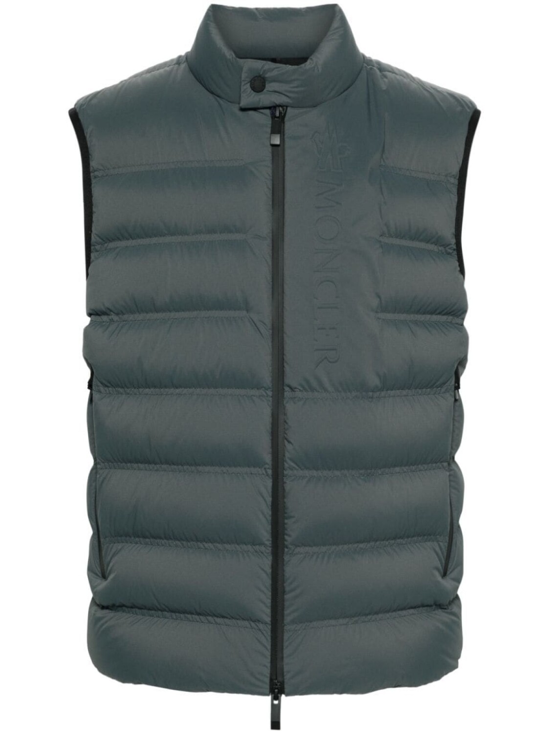 

Moncler дутый жилет Oserot, серый