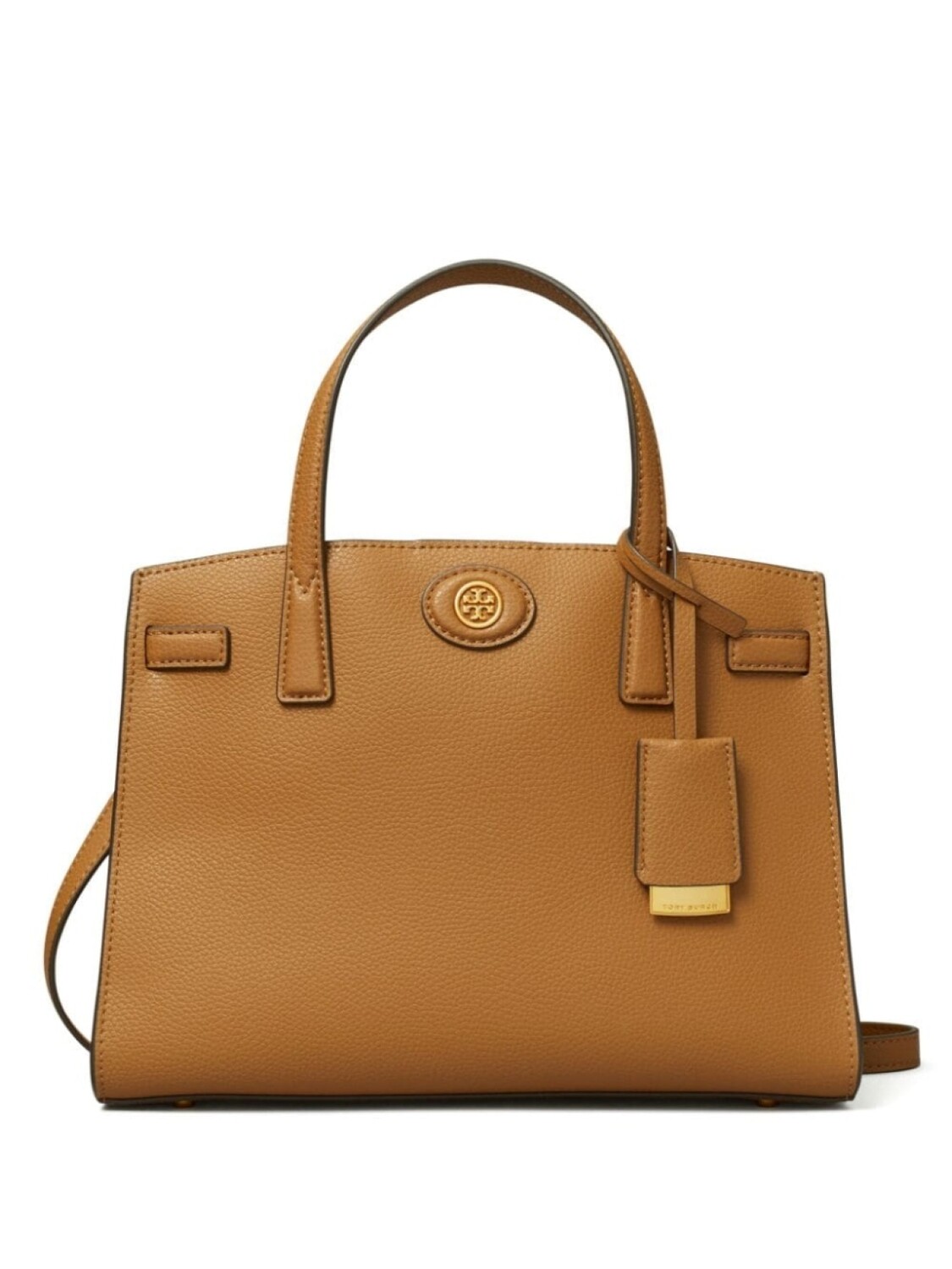 

Tory Burch маленькая сумка-сэтчел Robinson, коричневый