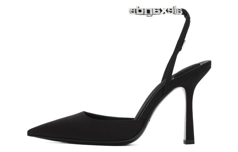 Туфли-лодочки Alexander Wang Delphine с логотипом, черный
