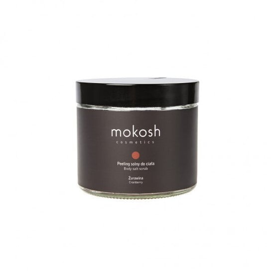 

Клюквенный солевой скраб для тела, 300 г Mokosh, Body Salt Scrub Cranberry