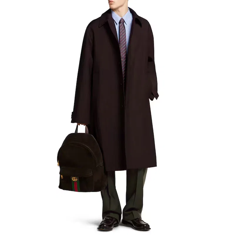 Рубашка синяя GUCCI — фото 4