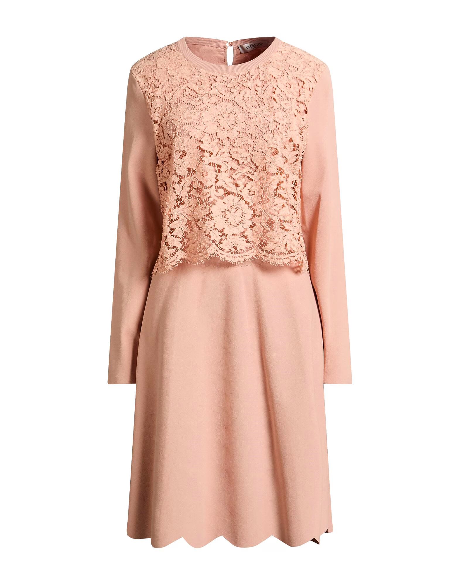 

Мини-платье Valentino Garavani, темно-розовый