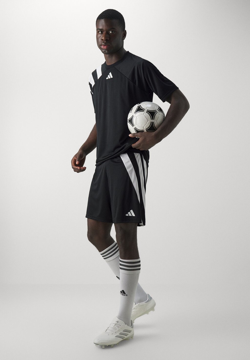 Спортивные шорты FORTORE adidas Performance, цвет black/white — фото 4