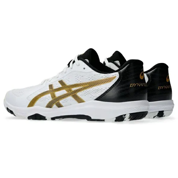 Унисекс кроссовки для настольного тенниса «Dynafeather» от ASICS, White And Black — фото 4