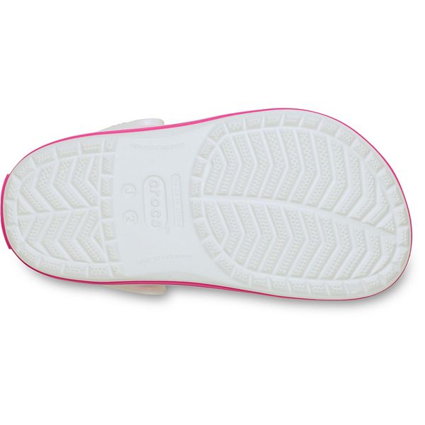 Детские сабо Crocband Crocs, White Pink Crush — фото 4