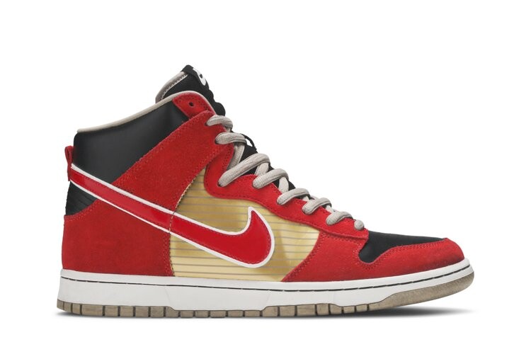 

Кроссовки Nike Dunk High Pro SB 'Tecate', красный