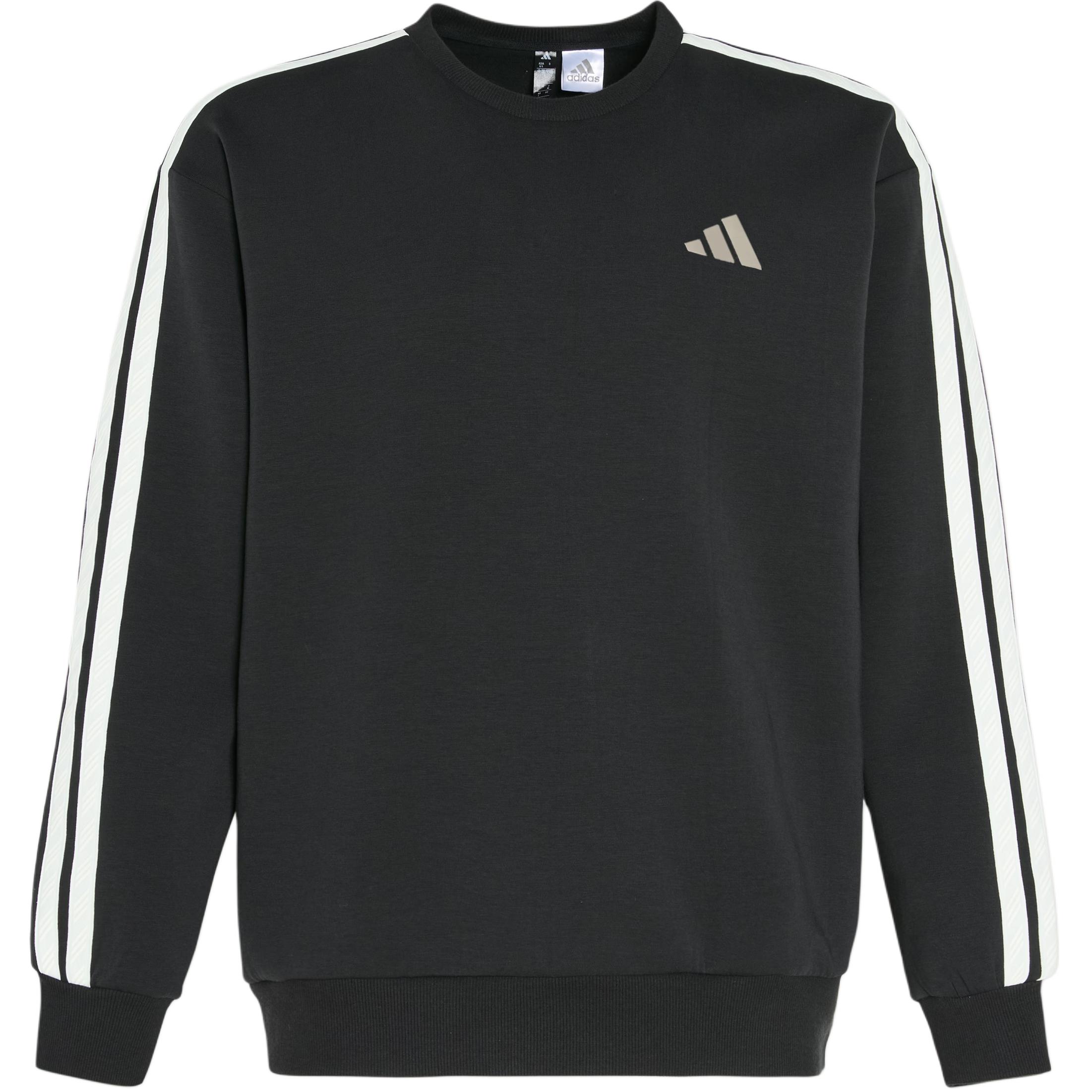 FW25 THREE STRIPES CLUB Свитшот мужской Adidas, черный (includes 3 pairs of adidas socks) — фото 3