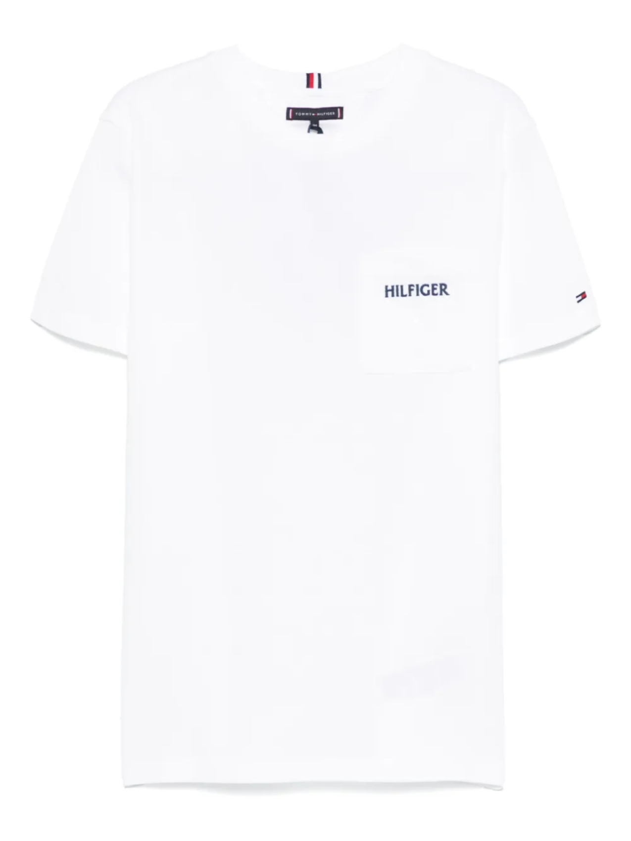 

Футболка с вышитым логотипом Tommy Hilfiger Junior, белый