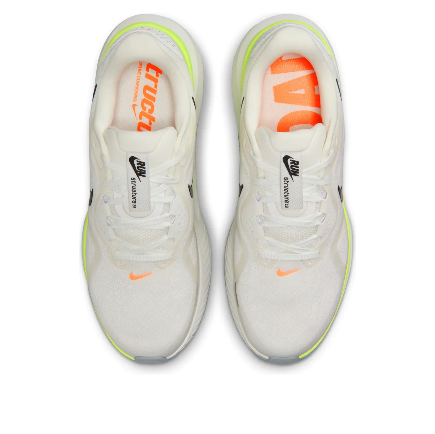 Кроссовки Nike Structure 26 'Summit White Black Volt' — фото 2