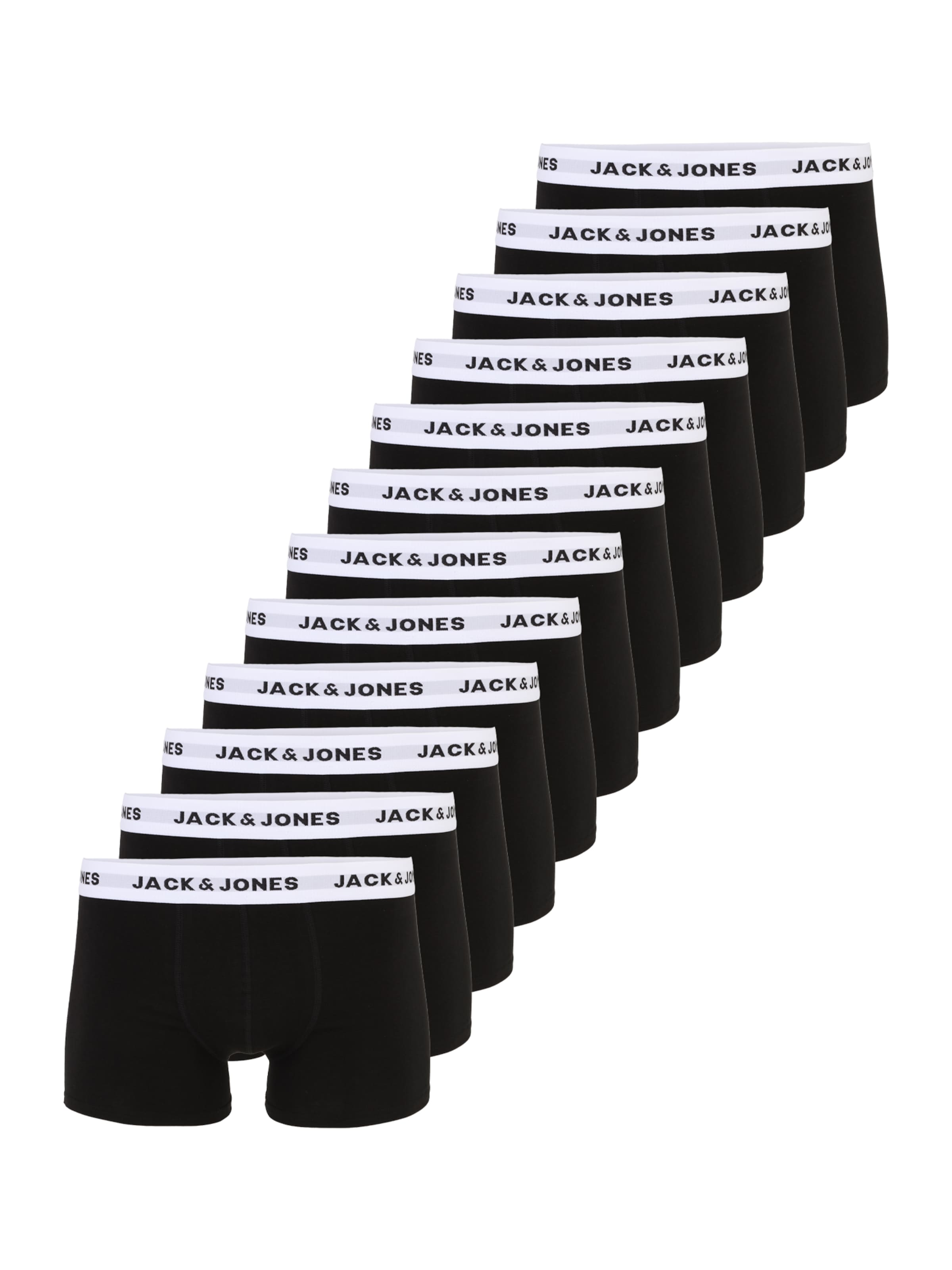 

JACK & JONES Боксеры 'JACSOLID' в черном цвете