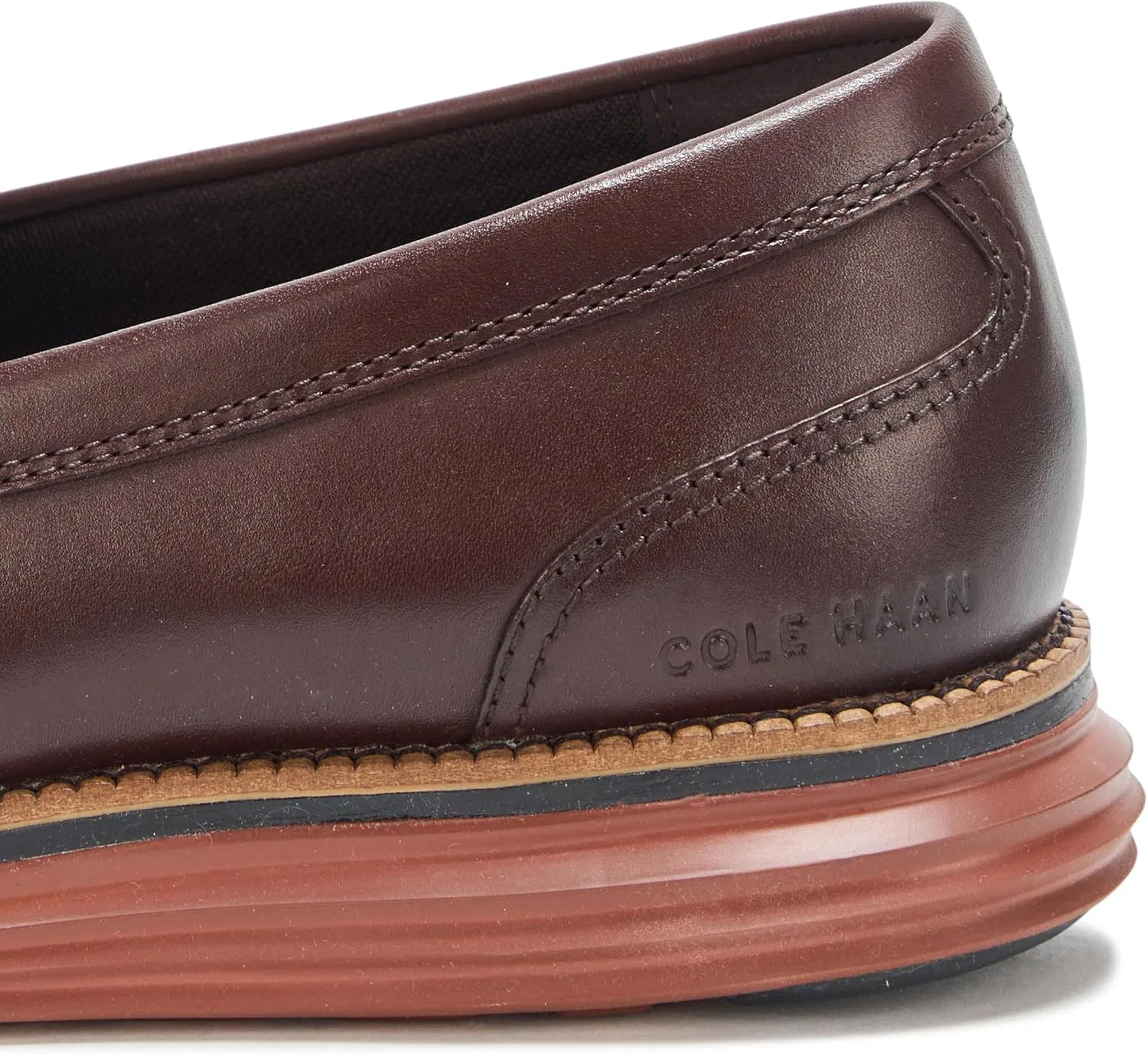 Лоферы с кисточками Cole Haan, темный шоколад/коричневый/черный — фото 4