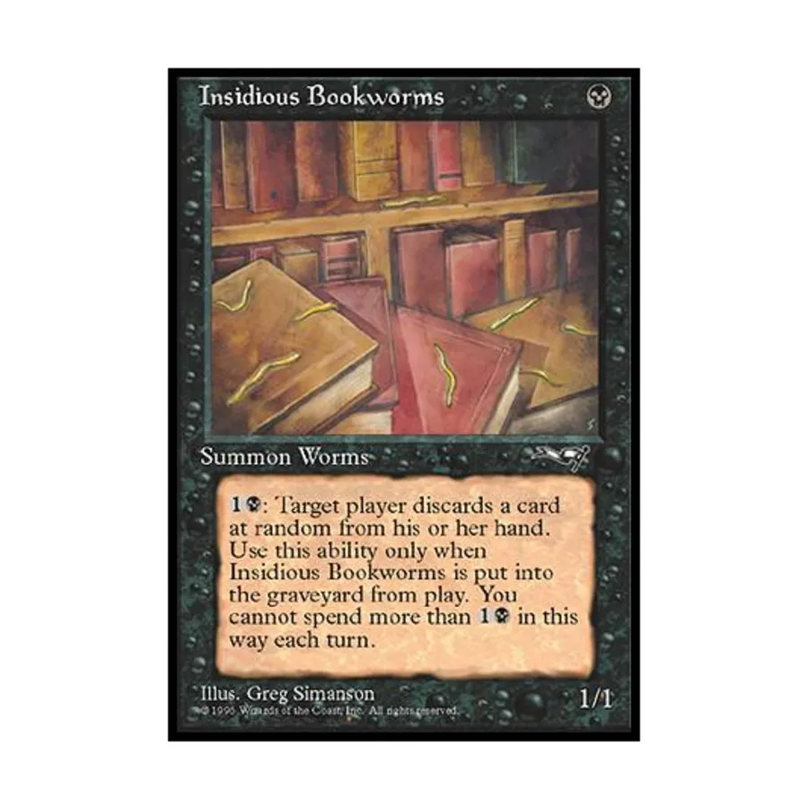 

CCG Коварные книжные черви - Вер. 2 (С1), MTG - Alliances