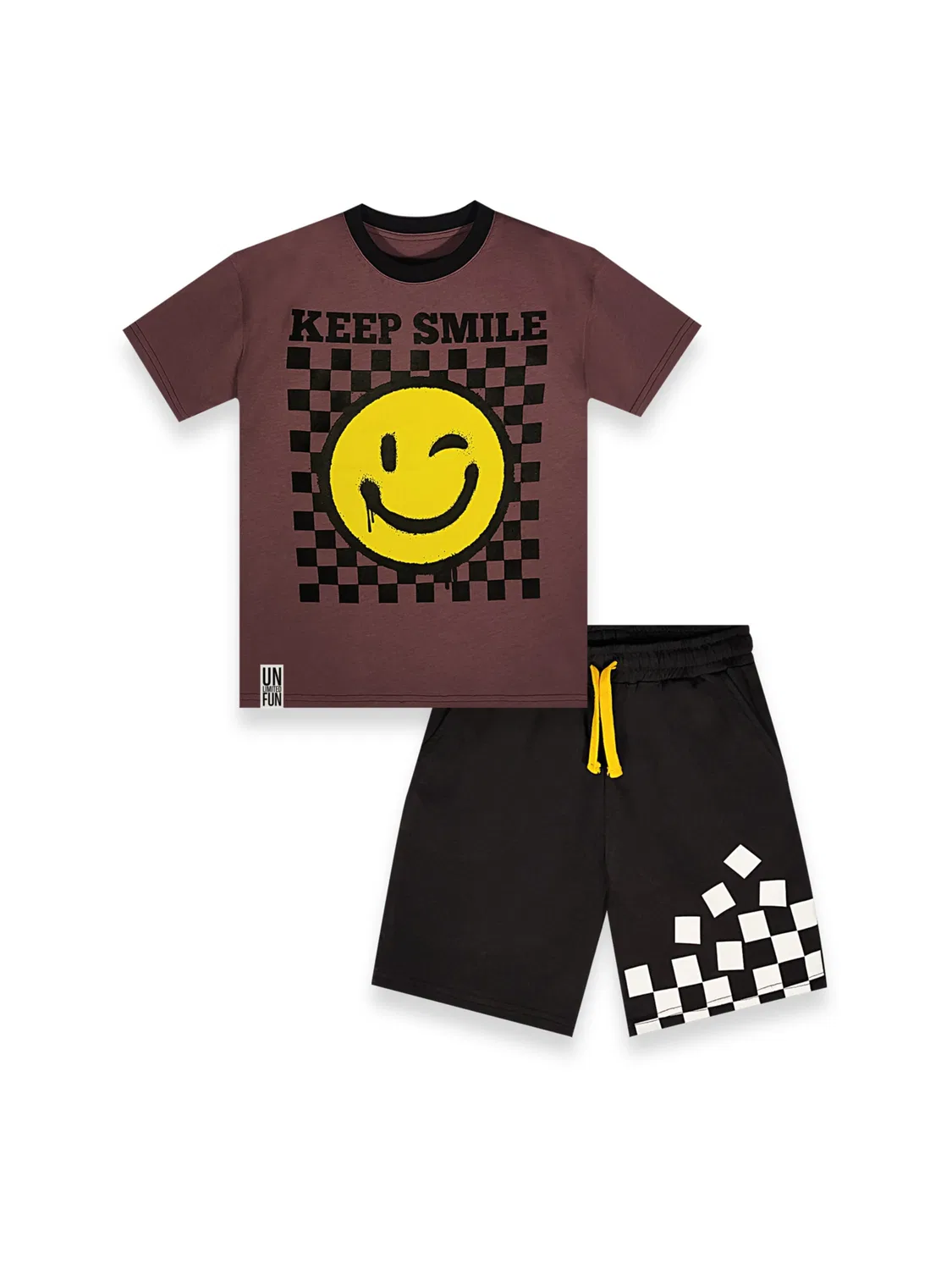 Комплект одежды Denokids CFF-26Y1-077 черного цвета