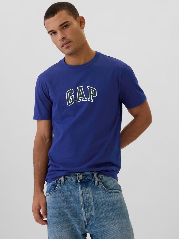 

Футболка с логотипом Gap, синий