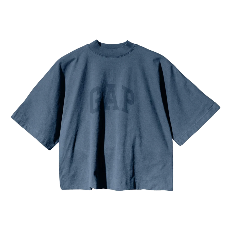 

Футболка Yeezy Gap Engineered By Balenciaga Dove No Seam T-Shirt 'Dark Blue', синий
