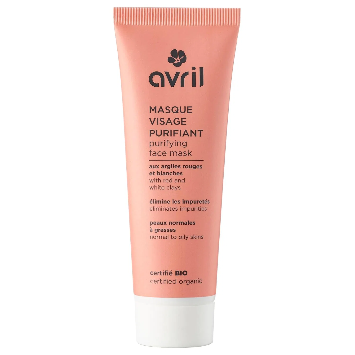 Очищающая маска Avril Organic для нормальной и жирной кожи 50 мл Avril