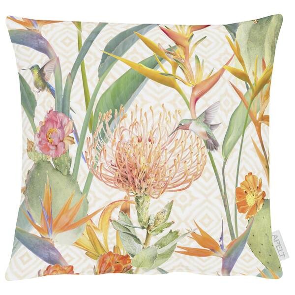 

Декоративная подушка Apelt 6522, 39x39x10 см цвет orange/grün