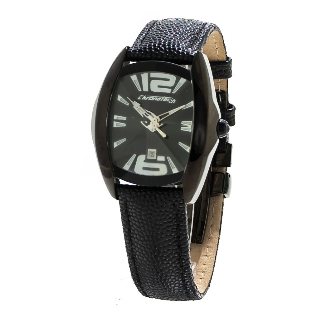

Женские часы Chronotech Leather, черный