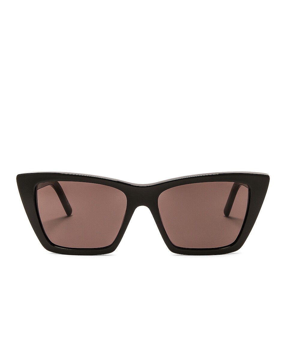 

Солнцезащитные очки Saint Laurent Mica, черный