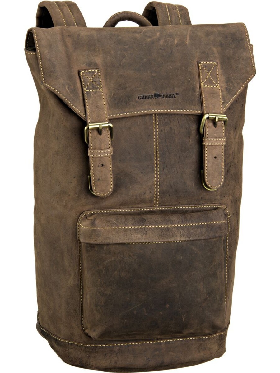 

Рюкзак GREENBURRY Backpack Vintage Retro Rucksack, коричневый