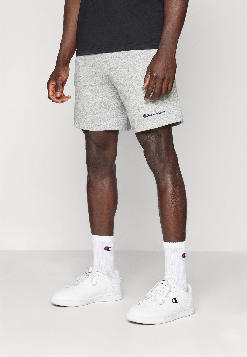

Спортивные шорты ICONS ATHLETIC SHORTS WITH SMALL LOGO Champion, серый