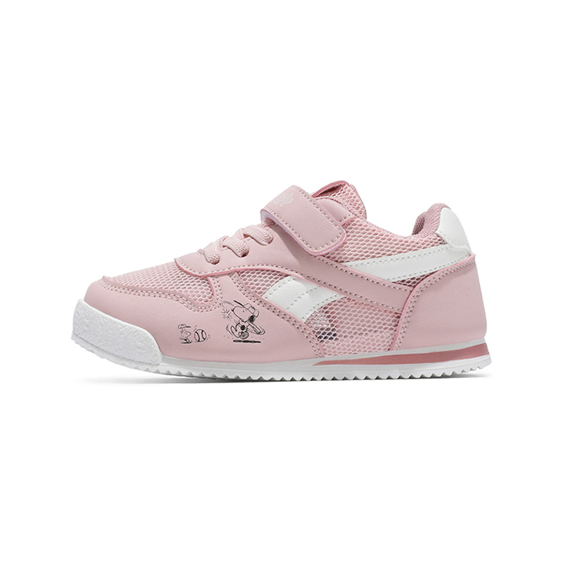 

Нескользящие кроссовки Anti Kick Low Top для детей SNOOPY, розовый