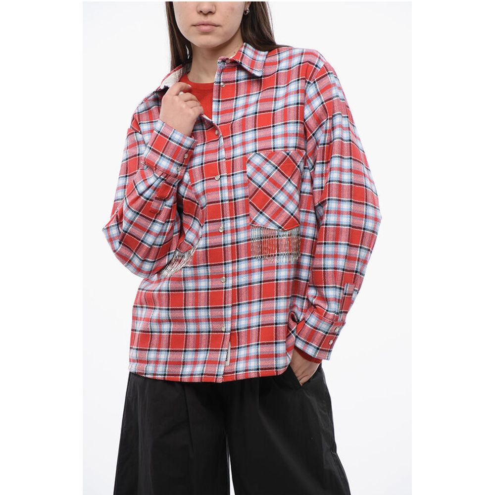 

Красная хлопковая рубашка Woolrich, Red