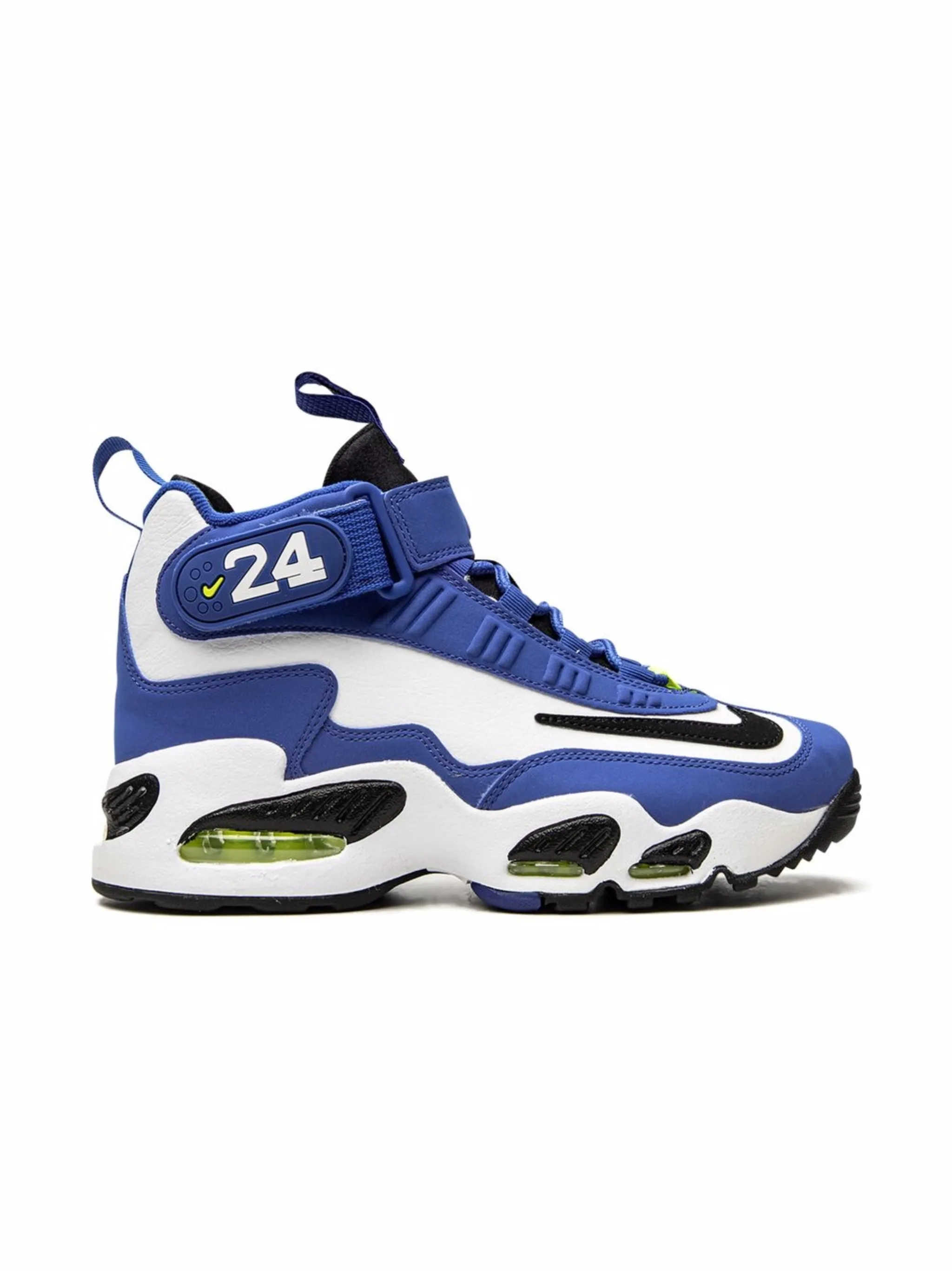 Кроссовки Air Griffey Max 1 Varsity Royal / Volt Nike Kids, синий — фото 2