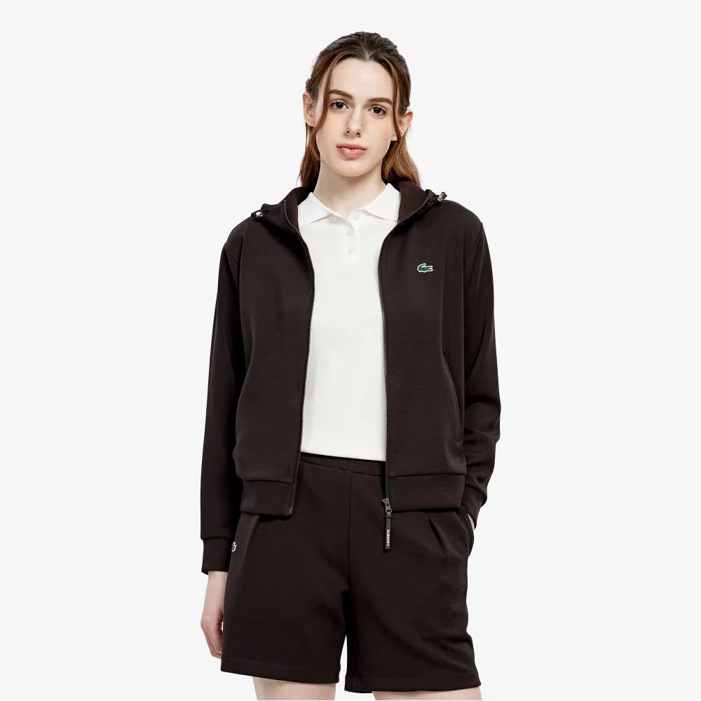 Жакет Lacoste из джерси, коричневый