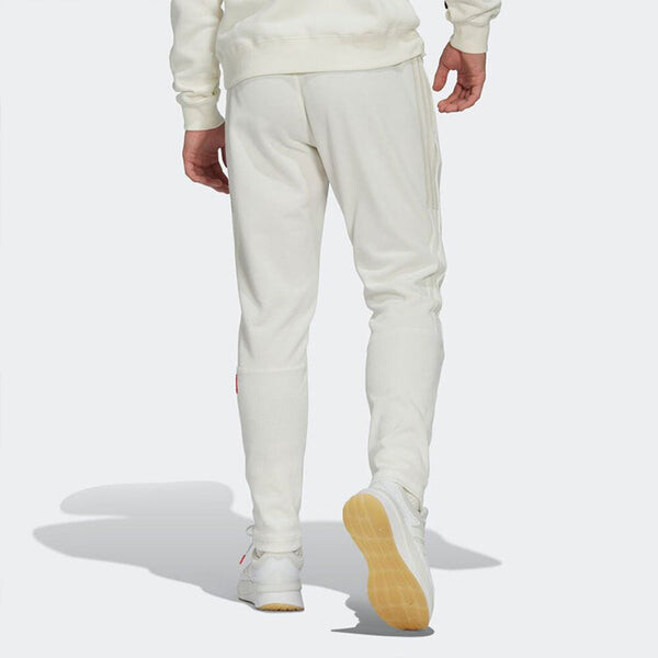 Спортивные штаны Men's adidas Solid Color Stripe Logo Casual Sports Pants/Trousers/Joggers Autumn Beige, мультиколор — фото 3