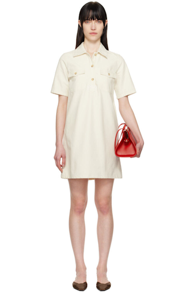 

Белоснежное мини-платье Selia A.P.C.