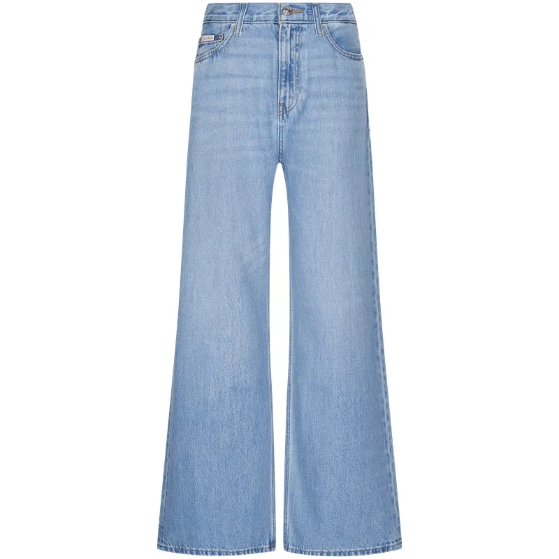 Джинсы с широкими штанинами Calvin Klein Light Blue