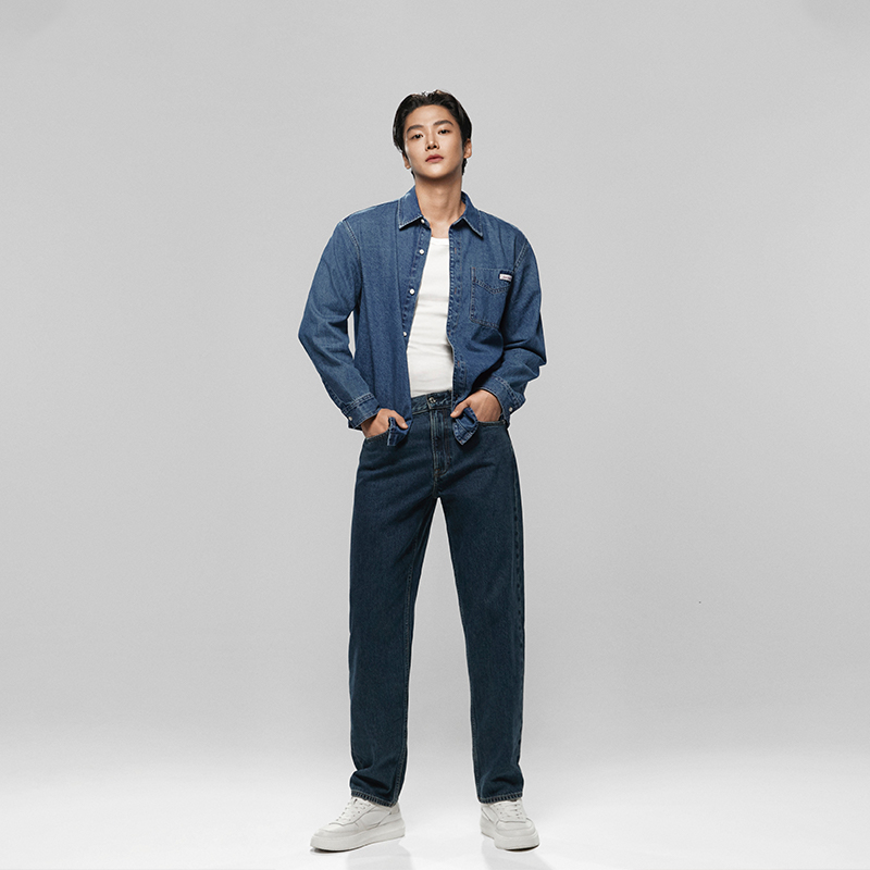 Calvin Klein Джинсы мужские 0JX Denim Blue — фото 4