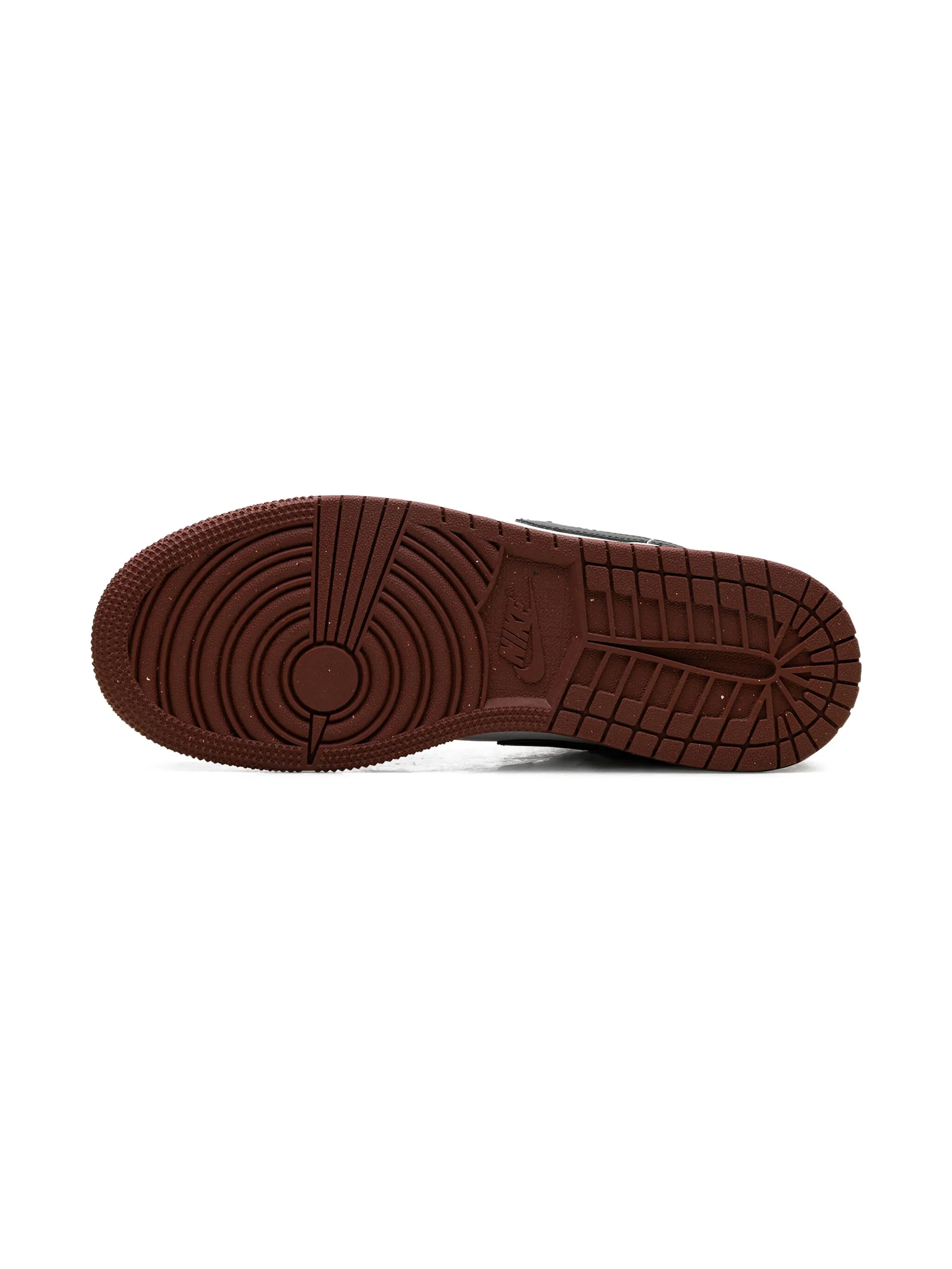Кроссовки Air Jordan 1 Low SE Dark Pony Jordan Kids, коричневый — фото 4