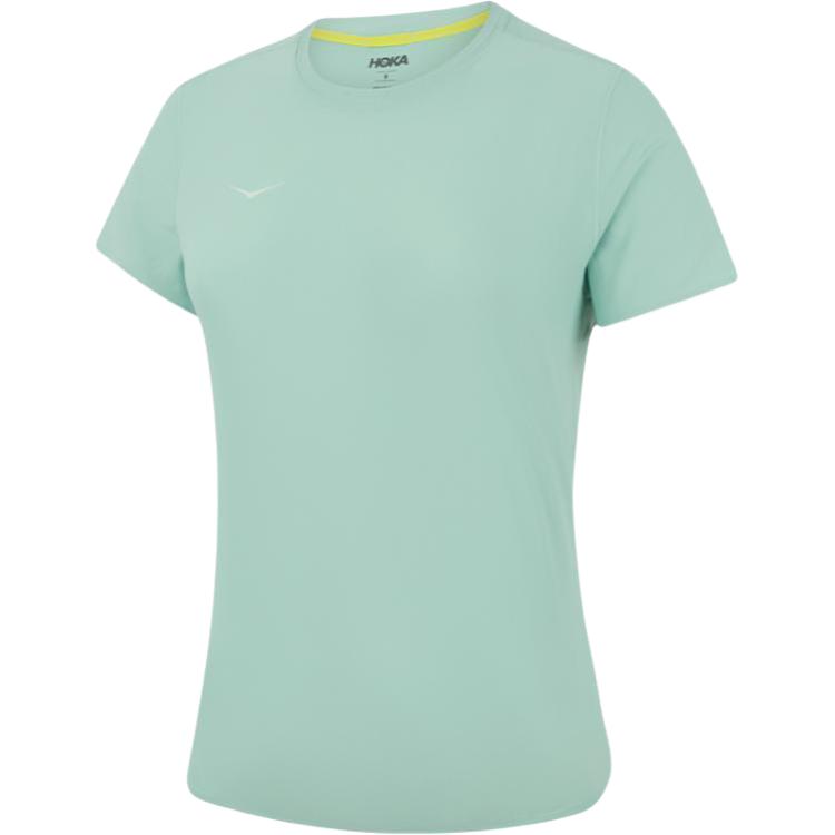 

Обычная футболка женская HOKA ONE ONE, Jadeite Color, Зеленый, Обычная футболка женская HOKA ONE ONE, Jadeite Color