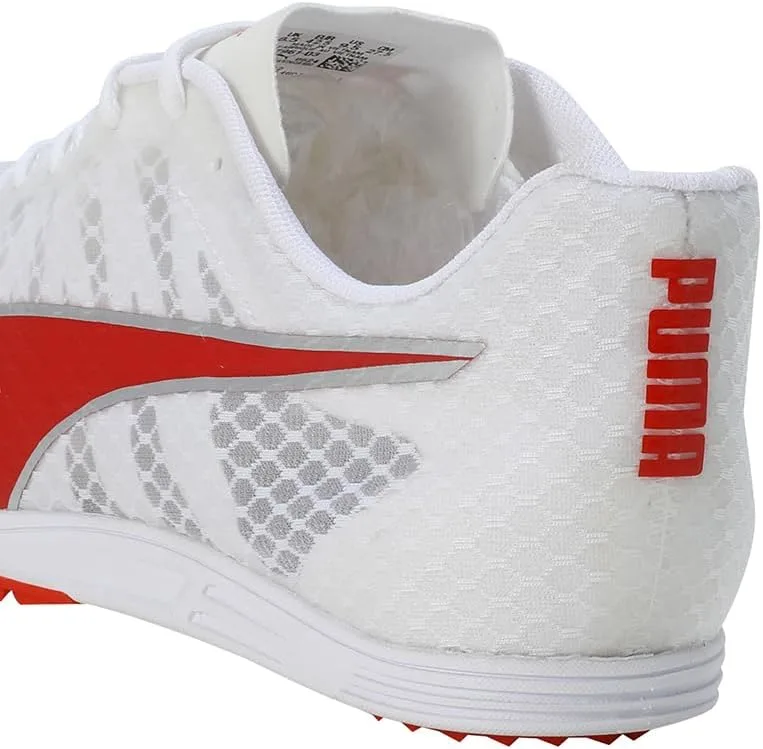 Мужские кроссовки PUMA Evospeed Distance 11, белый/красный/серебряный — фото 4