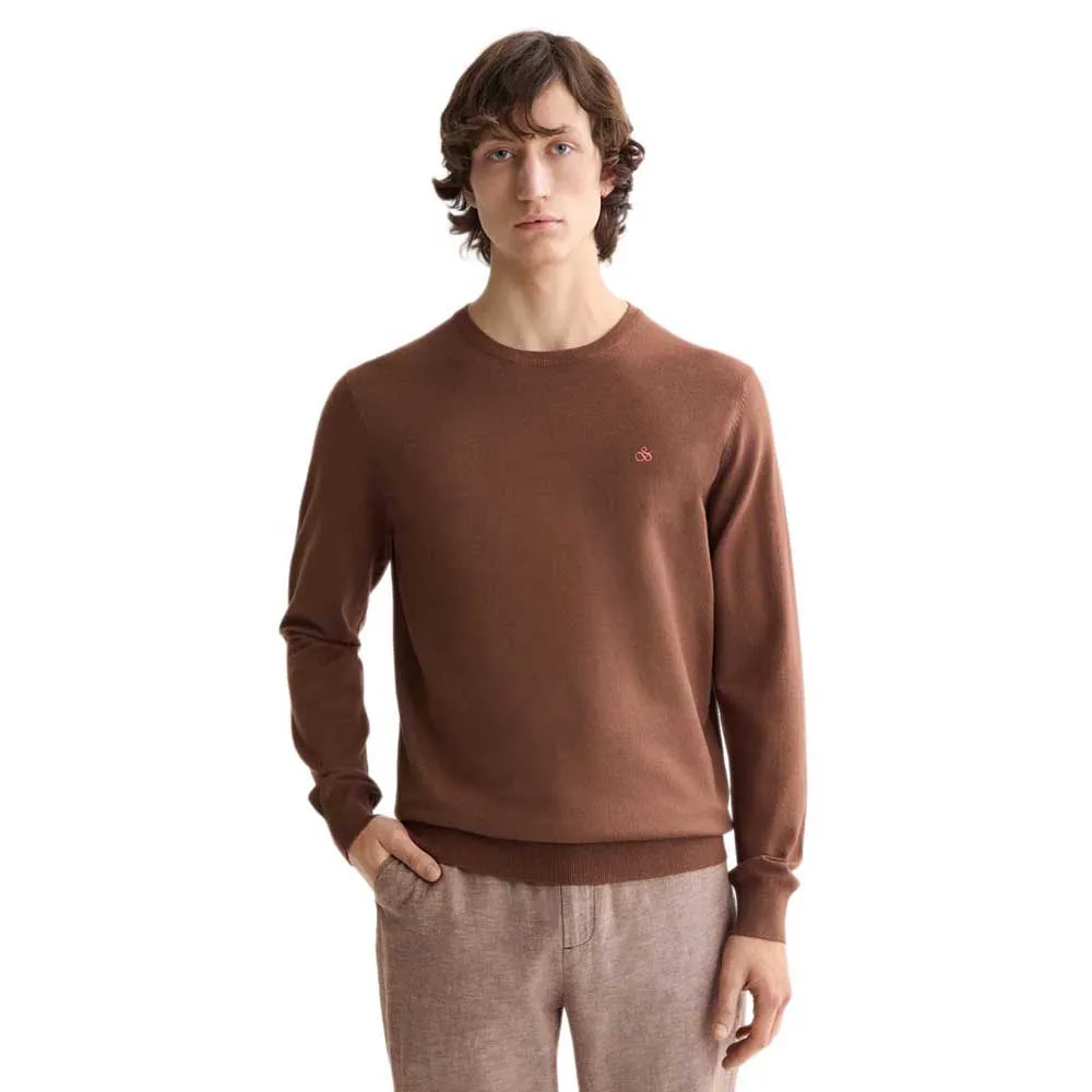 

Свитер Scotch & Soda Regular Fit Ecovero Blend, коричневый
